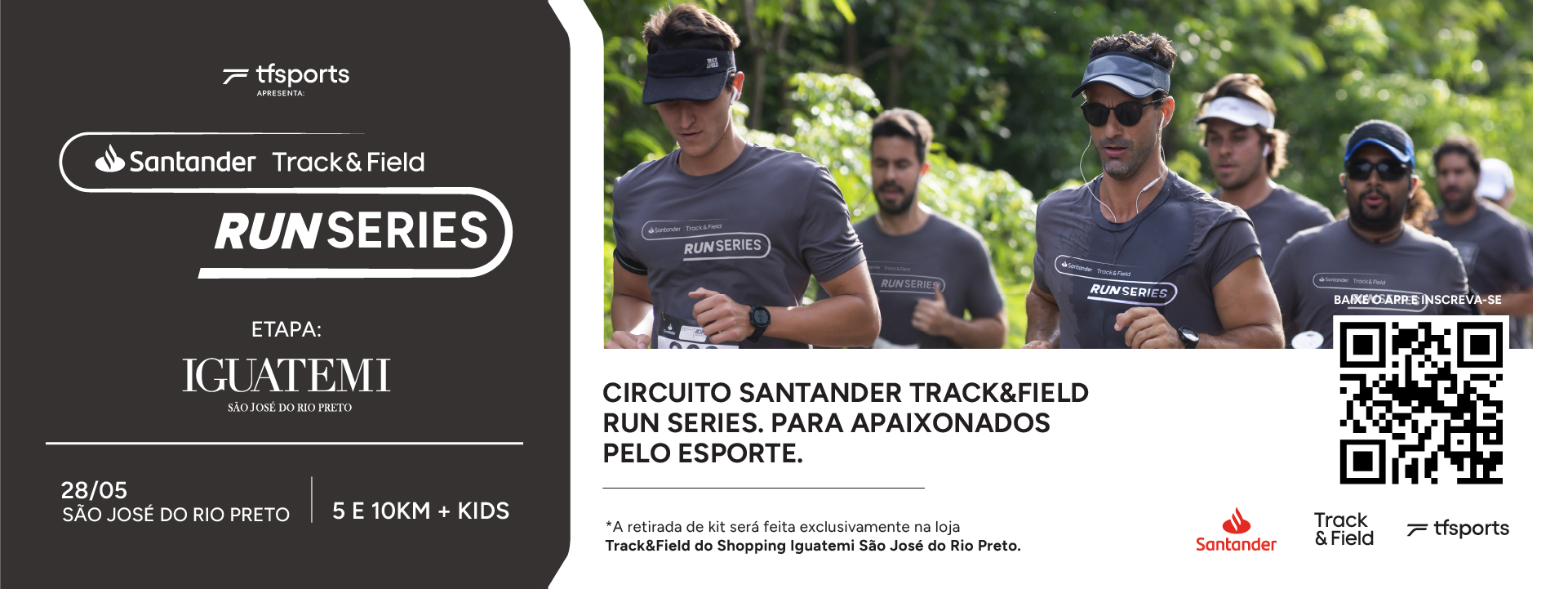 Santander Track&Field Run Series reúne diversos atletas no