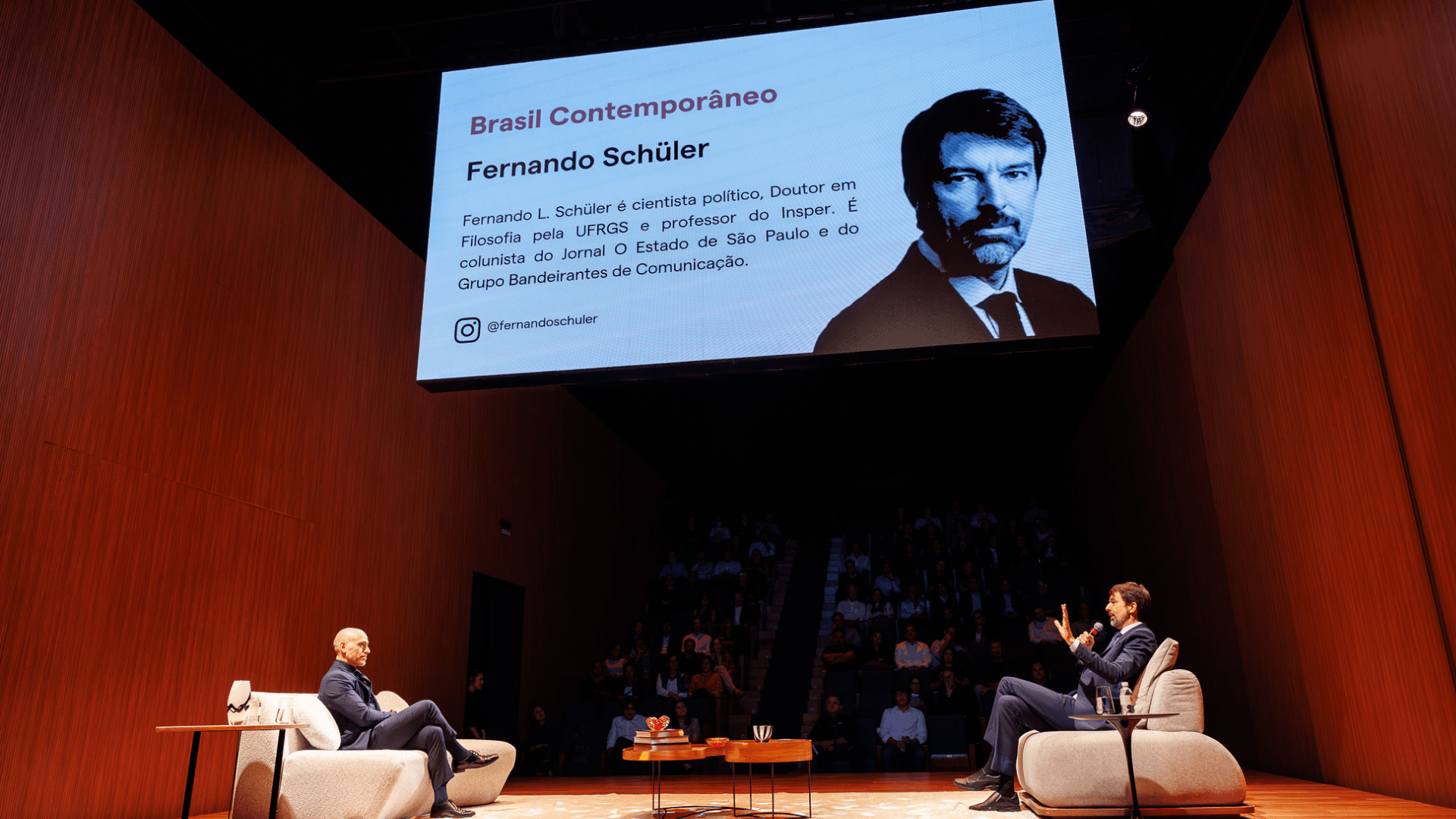 Brasil Contemporâneo: Fernando Schuler e Professor HOC — imagem 2