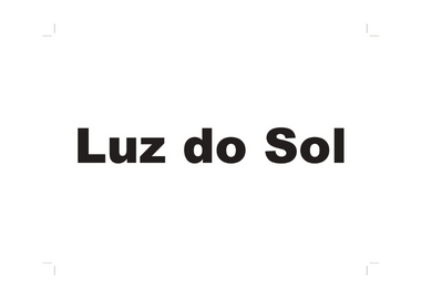 LUZ DO SOL