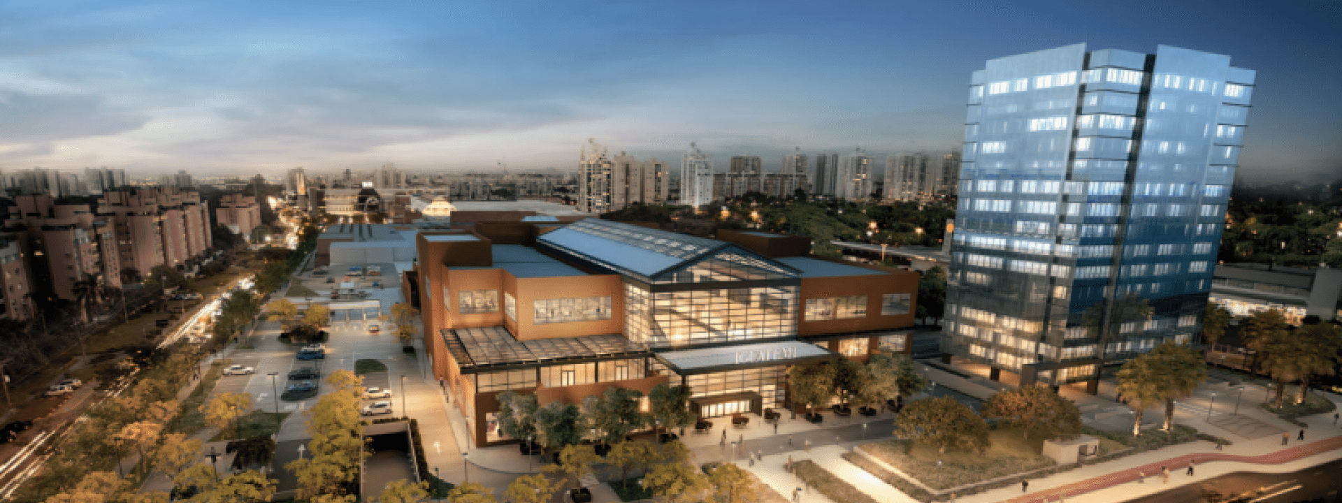 Fachada torre - Iguatemi Business – Porto Alegre