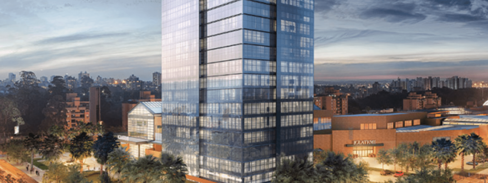 Fachada torre - Iguatemi Business – Porto Alegre